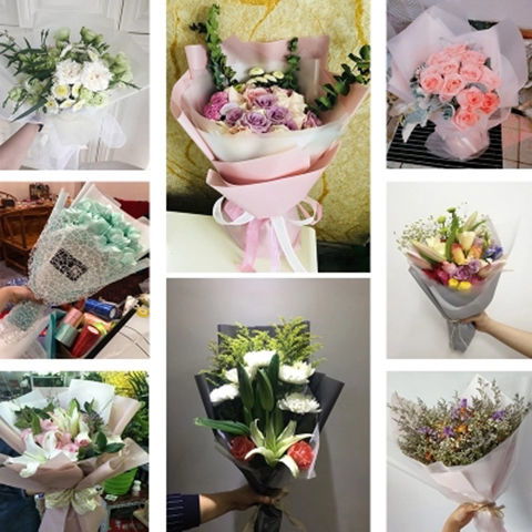 晨霧柔光，花藝美學(xué) 半透明霧面紙的包裝藝術(shù)