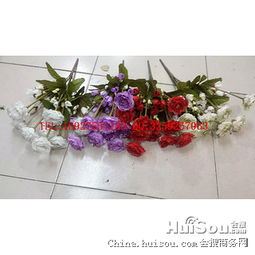 廣州市樹脂工藝品仿真花批發(fā)價(jià)格詳解 玫瑰、繡球花與蘭花選購指南